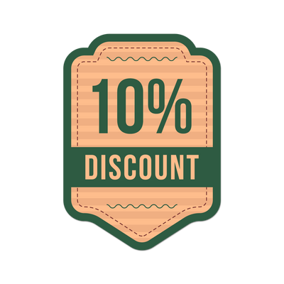 GET 10% OFF